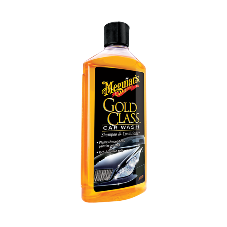 Meguiars Gold Class Cilalı Oto Yıkama Şampuanı 473 ml.