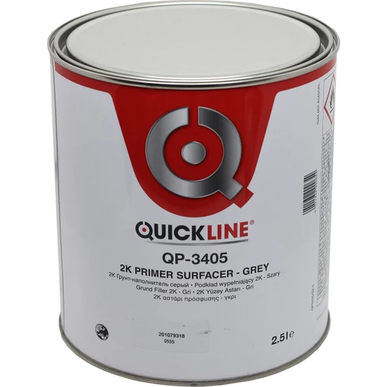 Quickline 3405 2K YÜZEY ASTARI - GRİ 2.5L